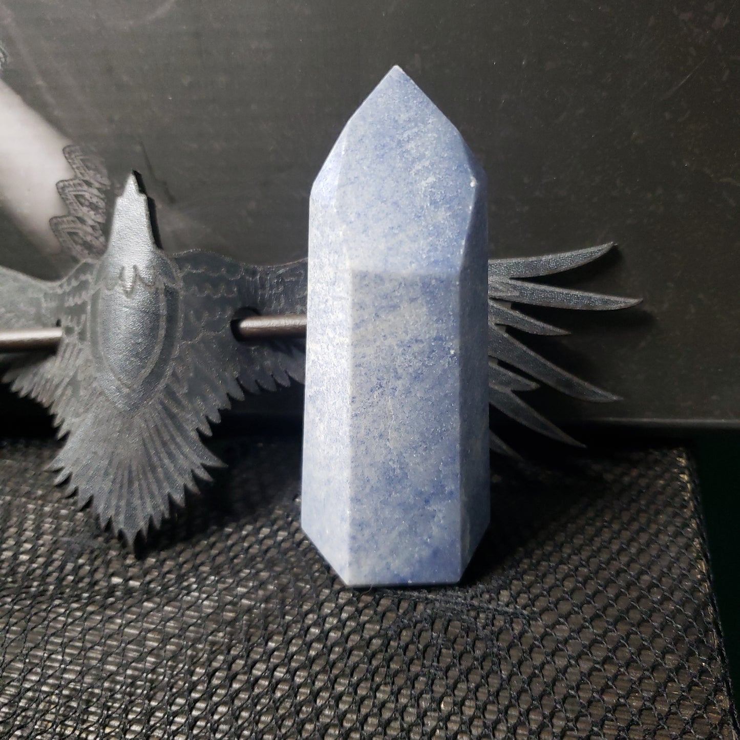 Blue Calcite Towers