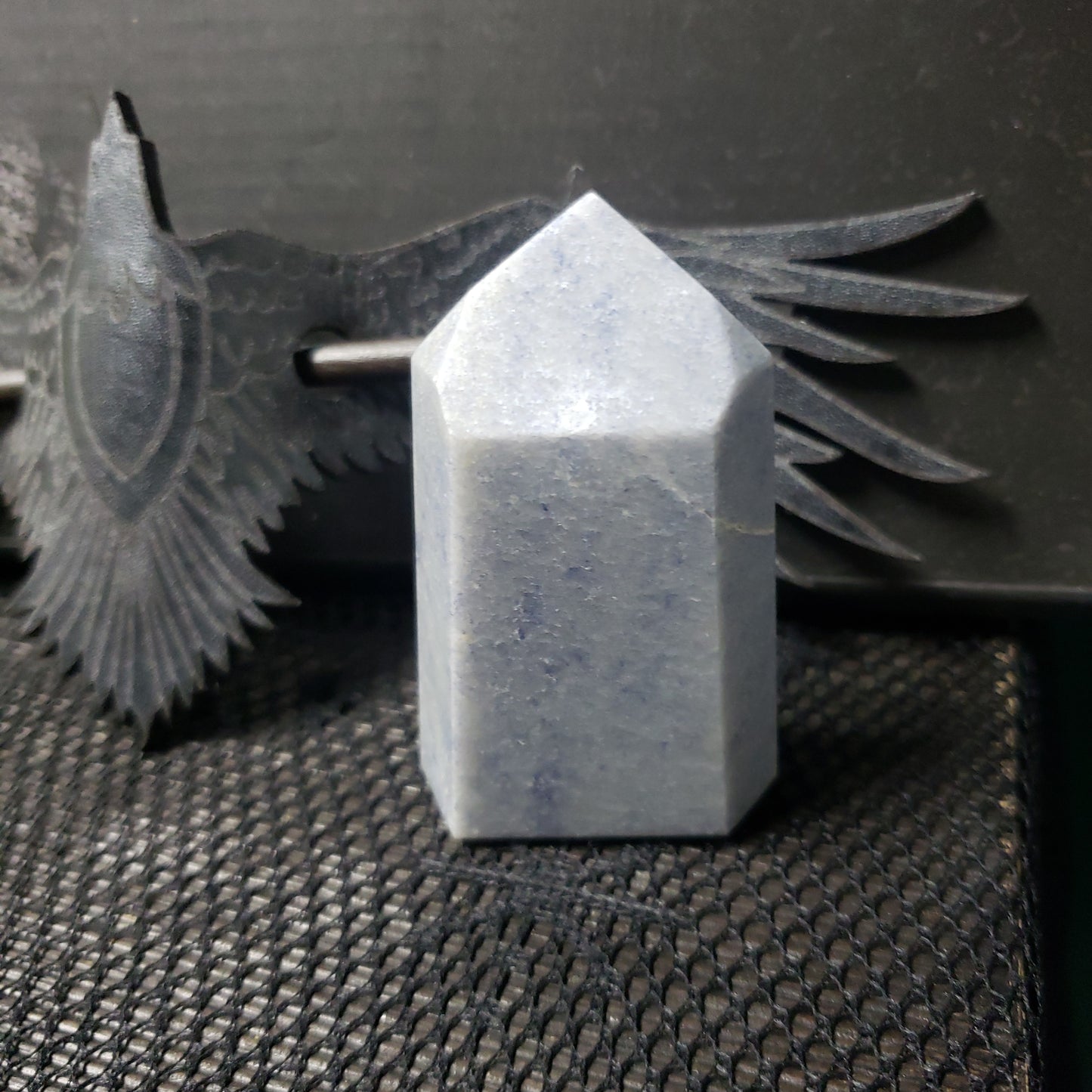 Blue Calcite Towers