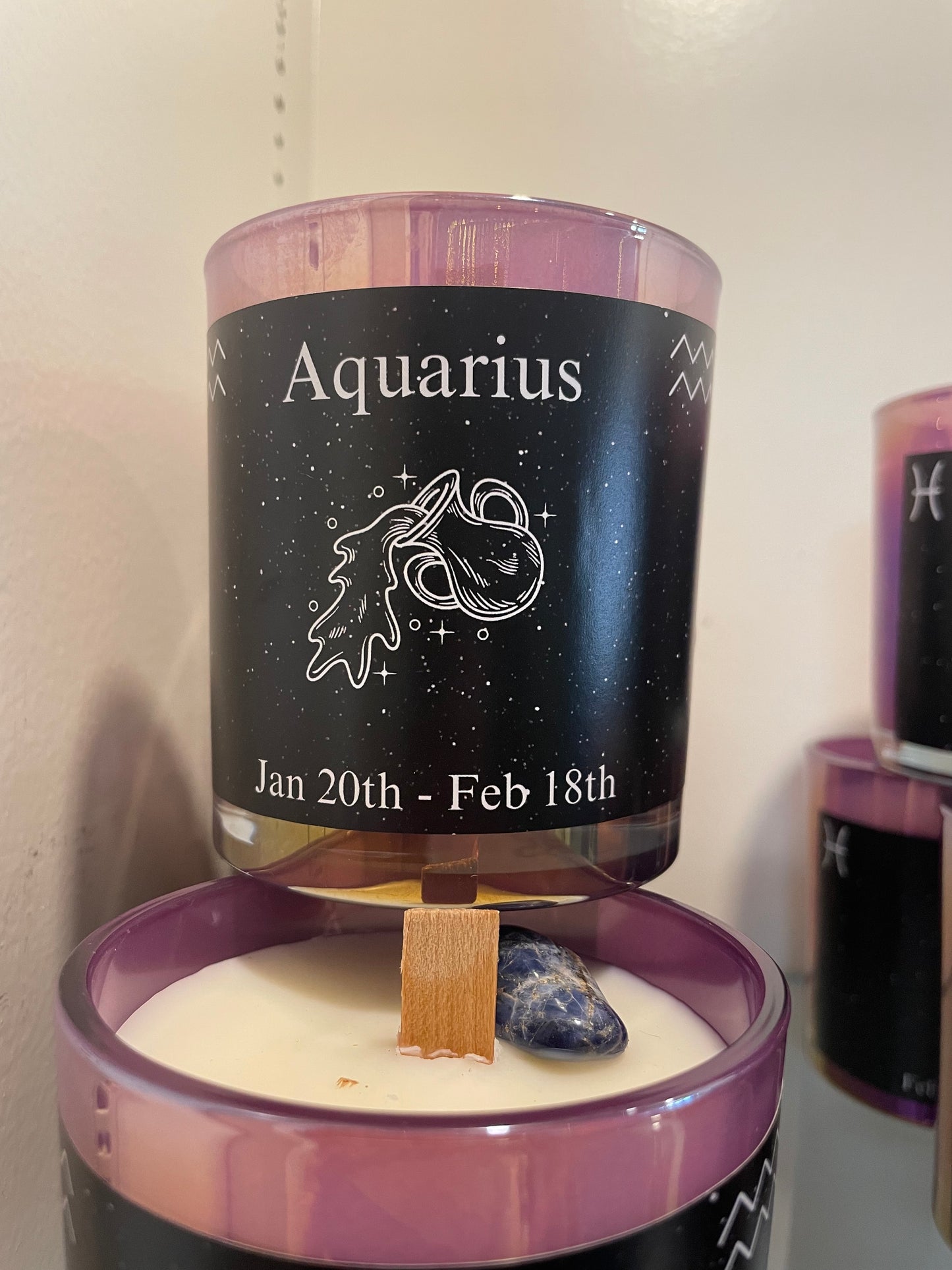 Zodiac Candles and wax melts