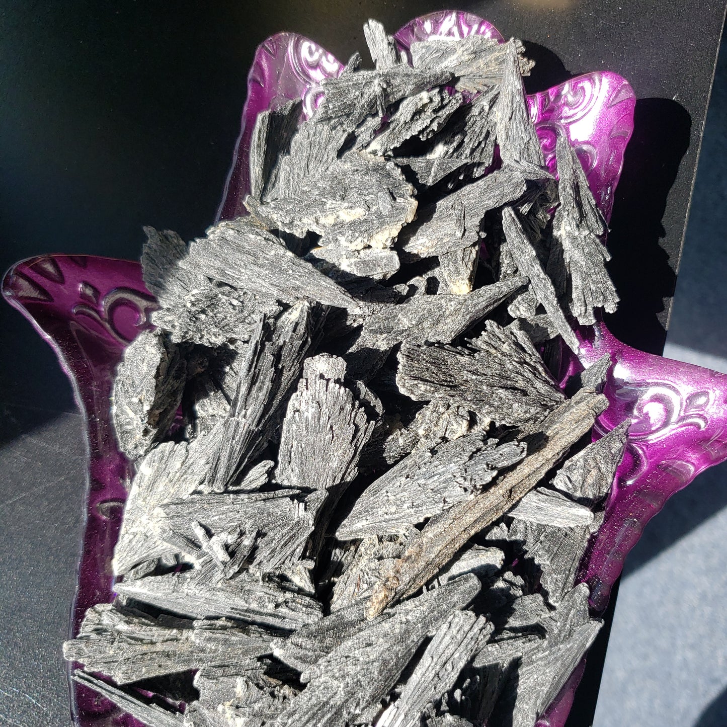 Black Kyanite (Witches Brooms)