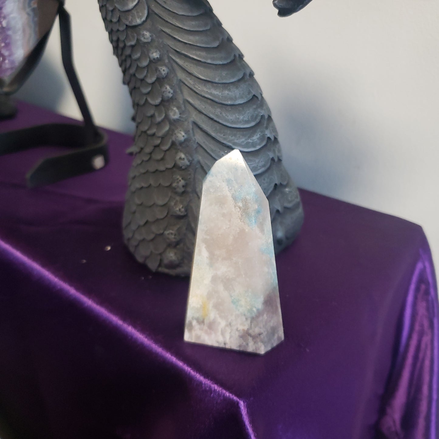 Paraiba Tourmaline with Trolleite