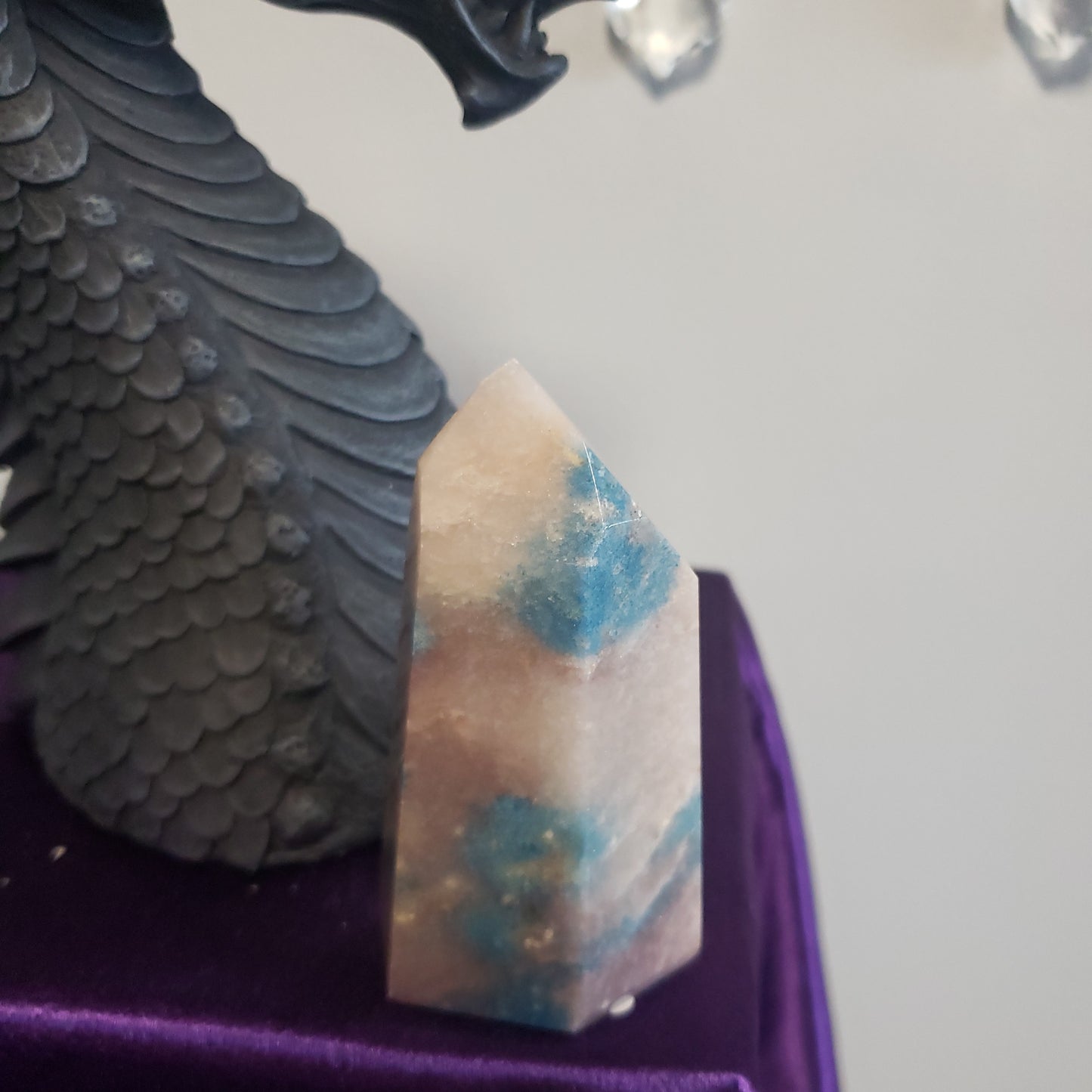 Paraiba Tourmaline with Trolleite