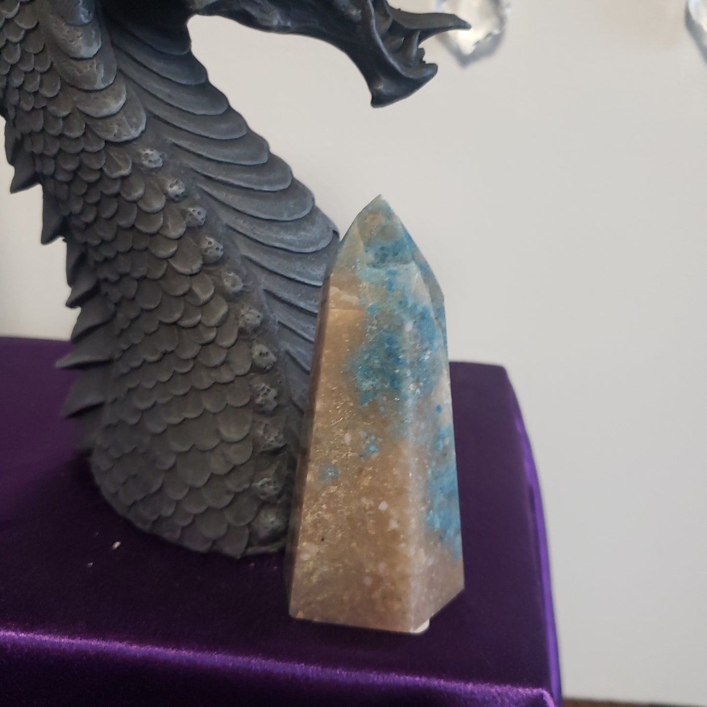 Paraiba Tourmaline with Trolleite