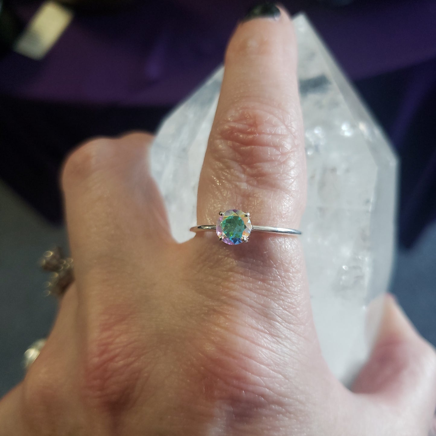 Topaz Rings Faceted