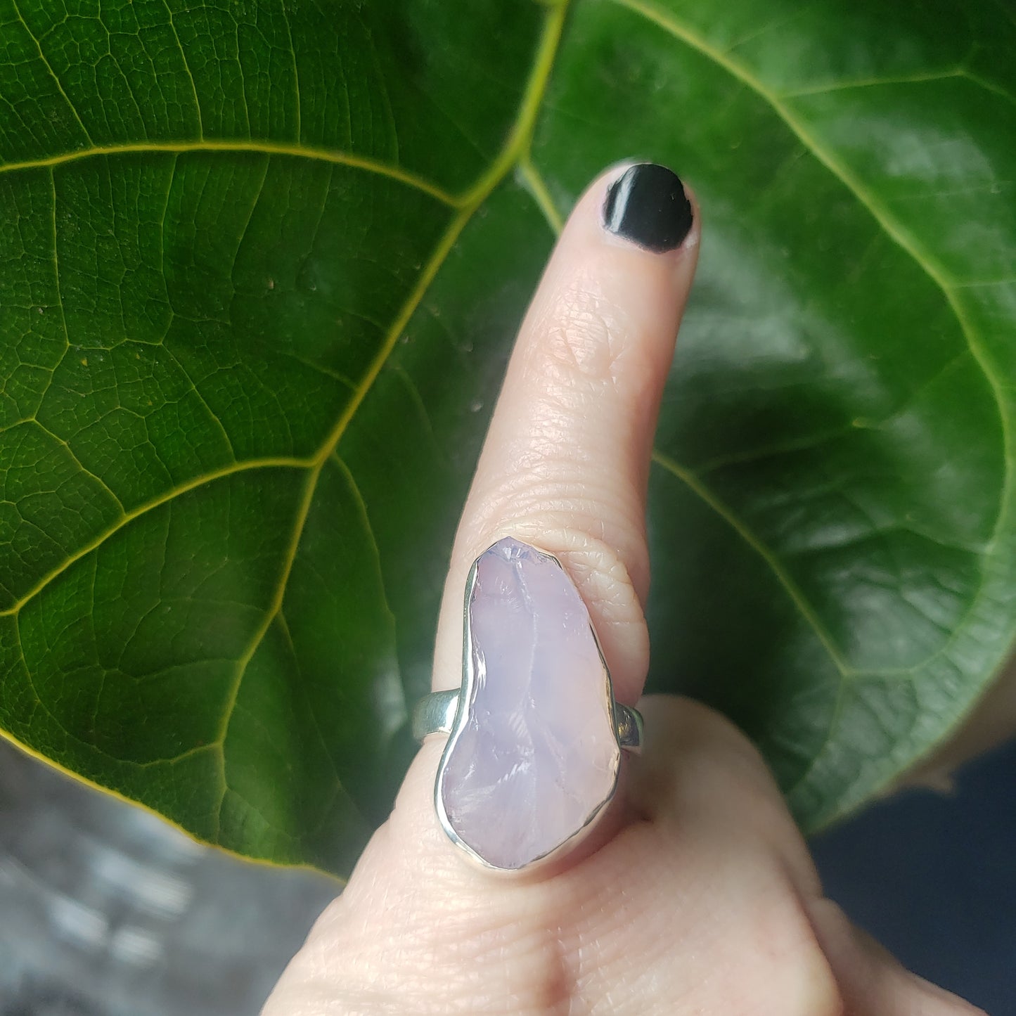 Lavender Quartz Rings