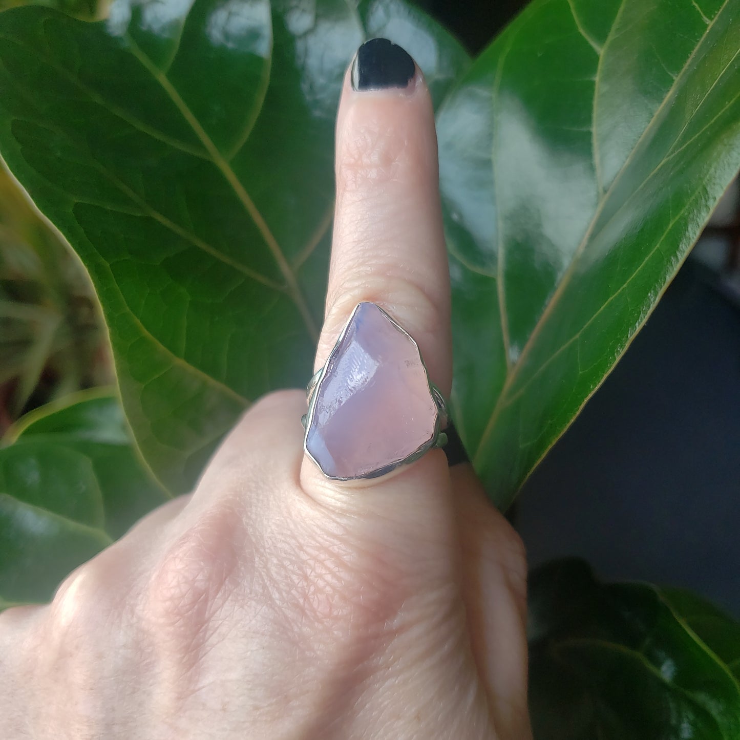 Lavender Quartz Rings