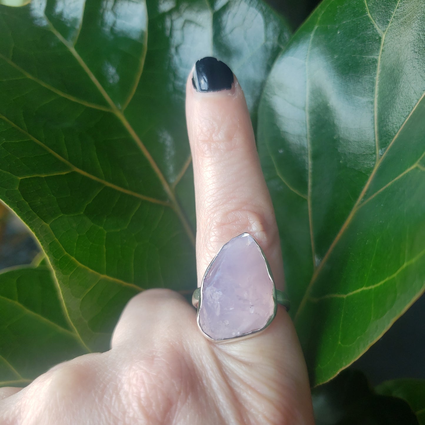 Lavender Quartz Rings