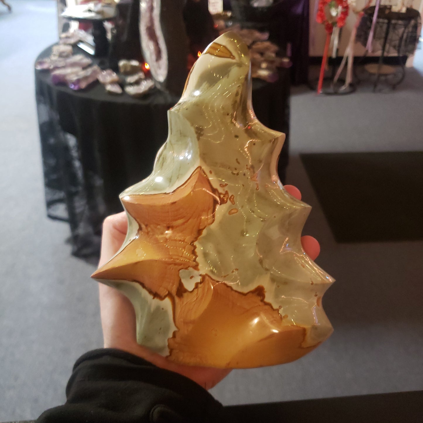 Poly Chrome Jasper Flames
