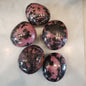 Rhodonite Palm Stone