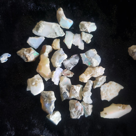 Ethiopian Opal pieces