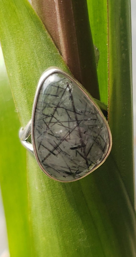 Rutilated Quartz rings