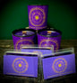 Black and Purple Zodiac Candles