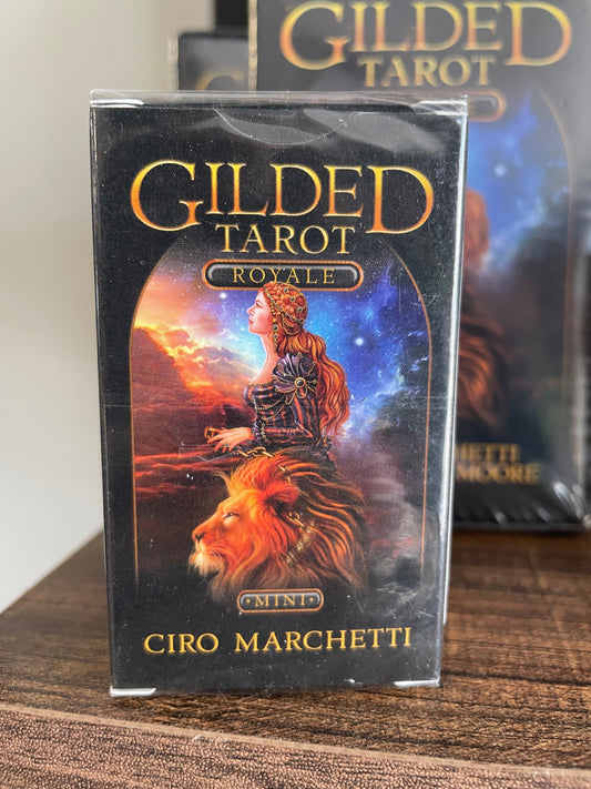 Gilded MINI Tarot deck