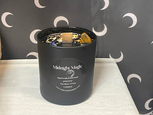 Midnight Magic Candle (Dressed)