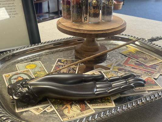 buddha's hand incense holder