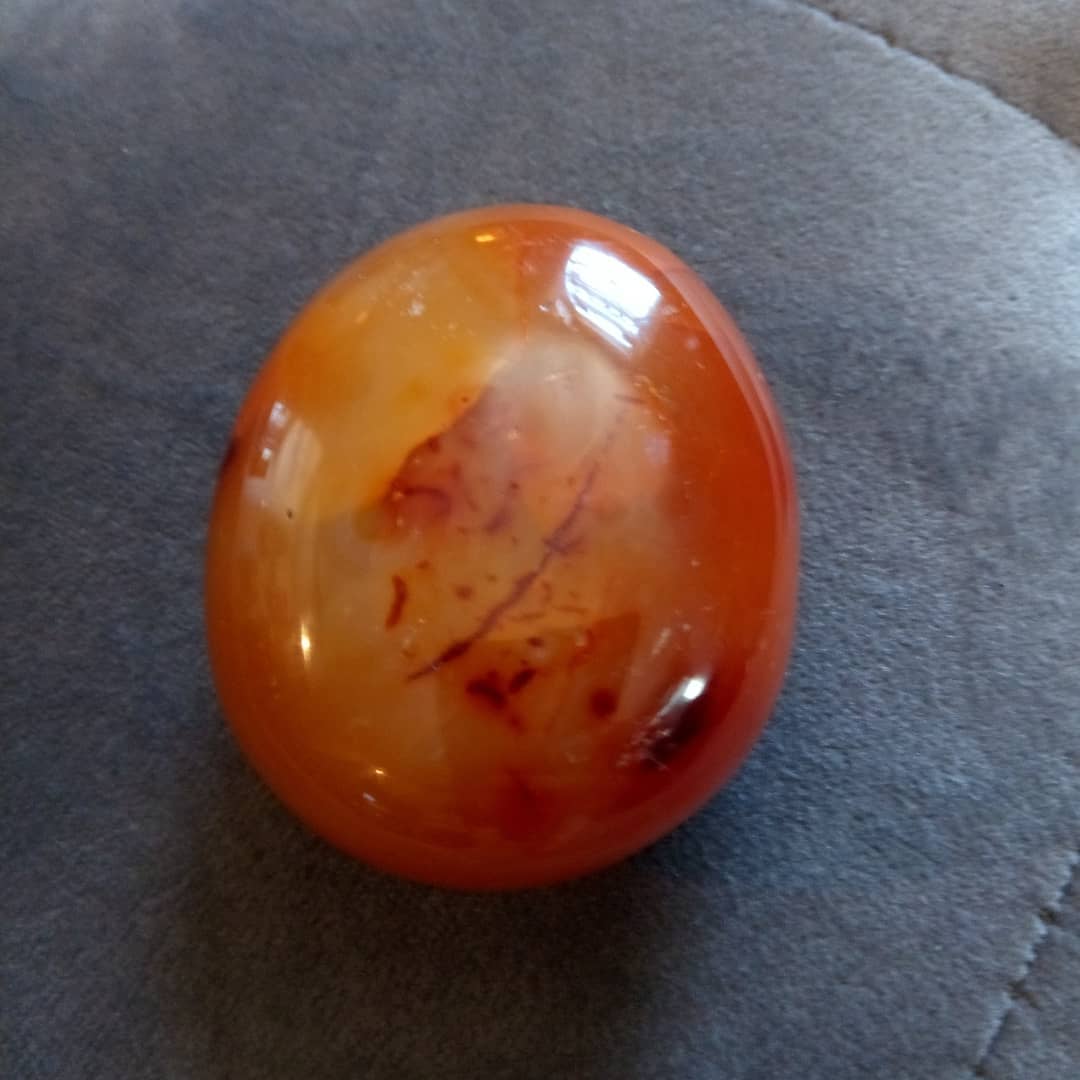 Carnelian Palm Stones