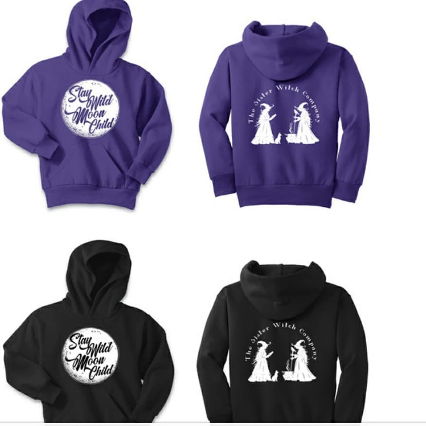 SALE ALL $22.00     Sister Witch Swag  Youth sizes