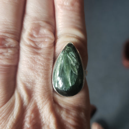 Seraphinite Rings