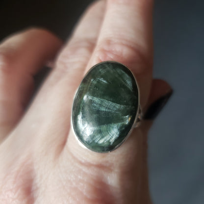 Seraphinite Rings