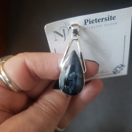 Pietersite pendants