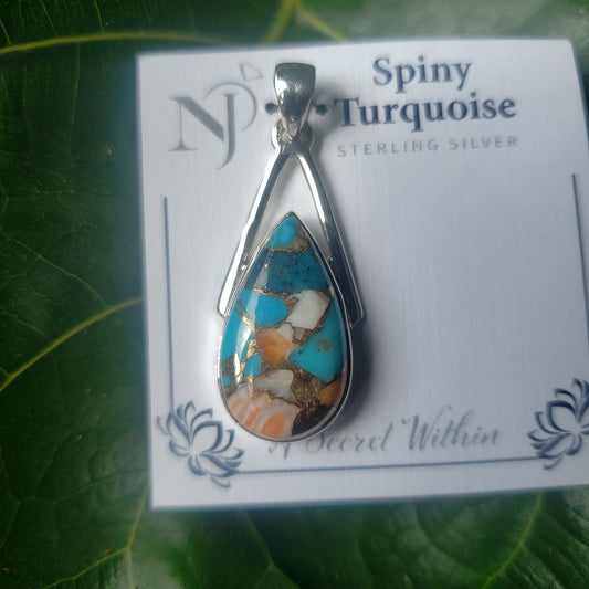 Spiny Turquoise pendant