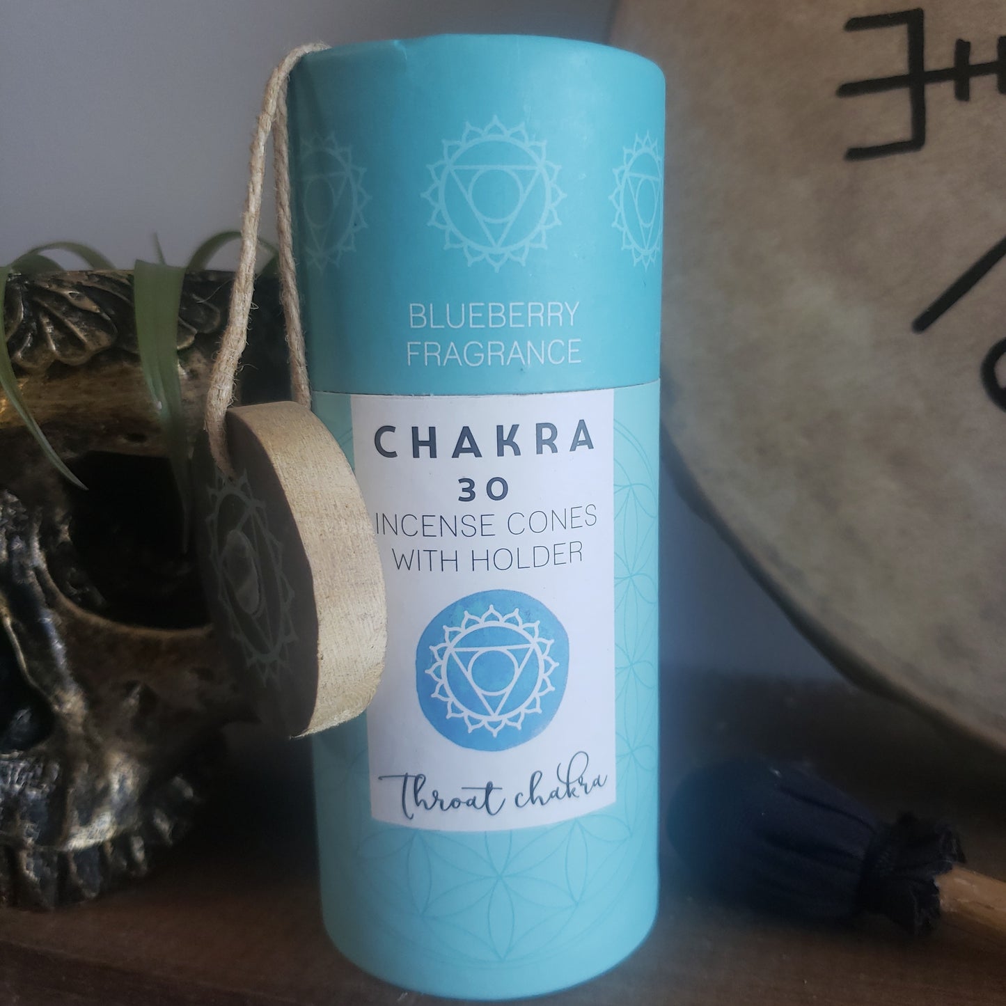 CHAKRA Incense Cones with Holder