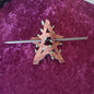 Handmade Leather Hair Slides
