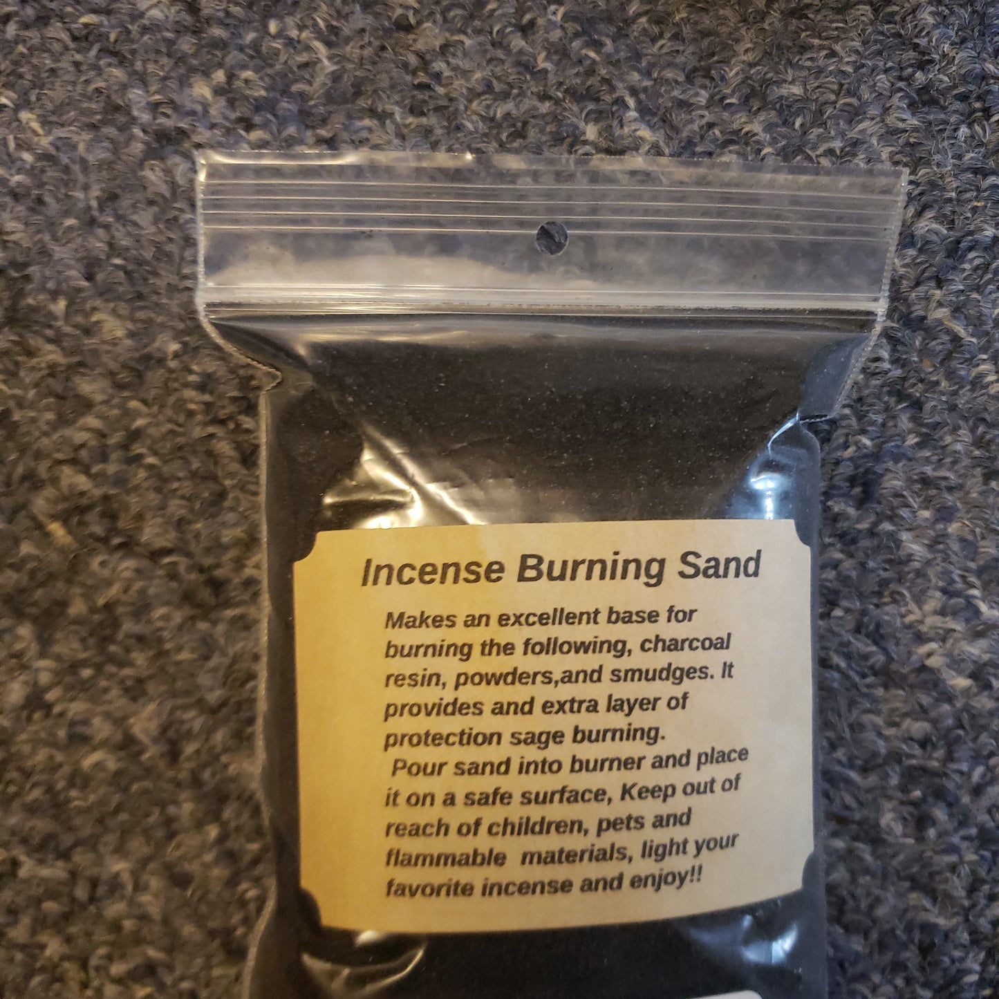 1lb Bag Incense Burning Sand