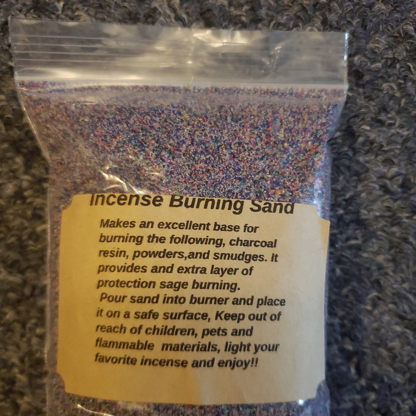 1lb Bag Incense Burning Sand