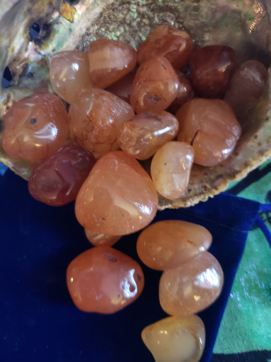 Carnelian Tumbled