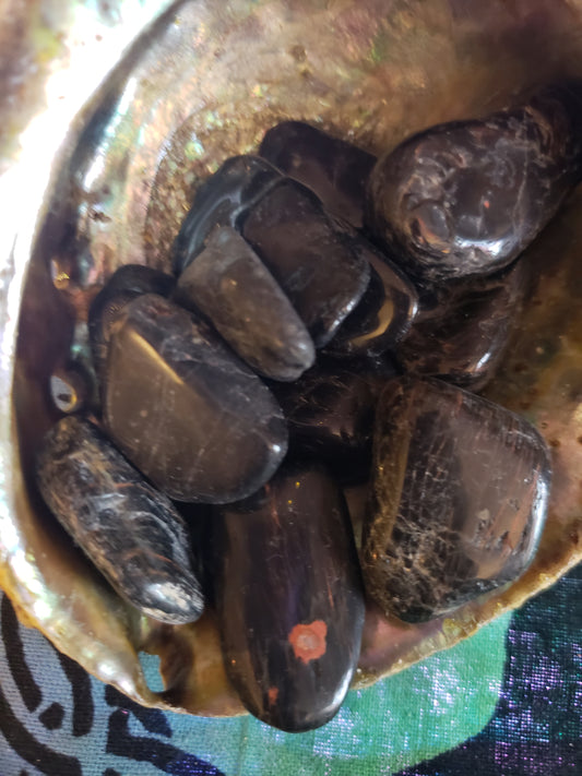 Black Tourmaline Tumbled