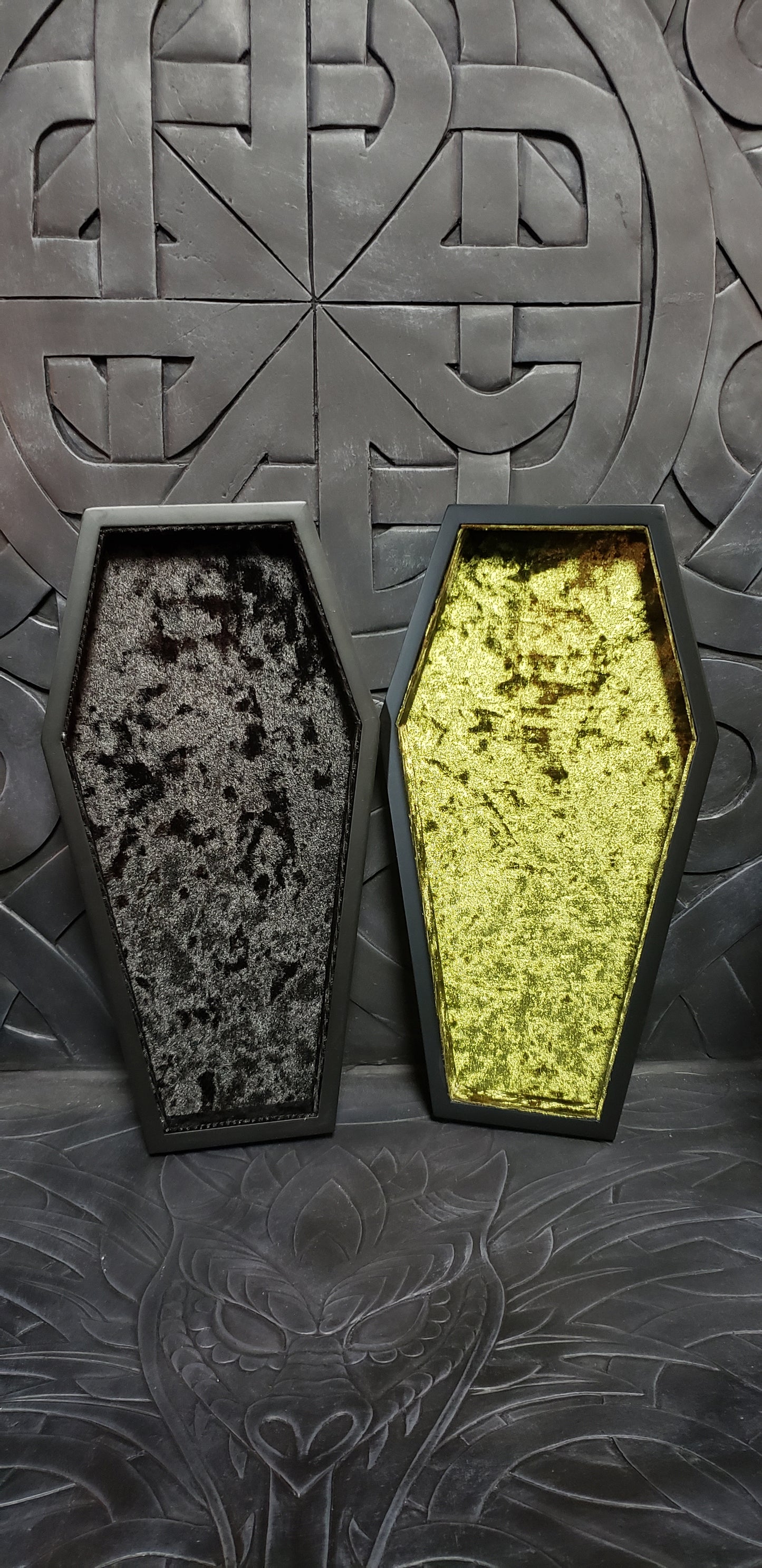 Velvet Coffin Box's