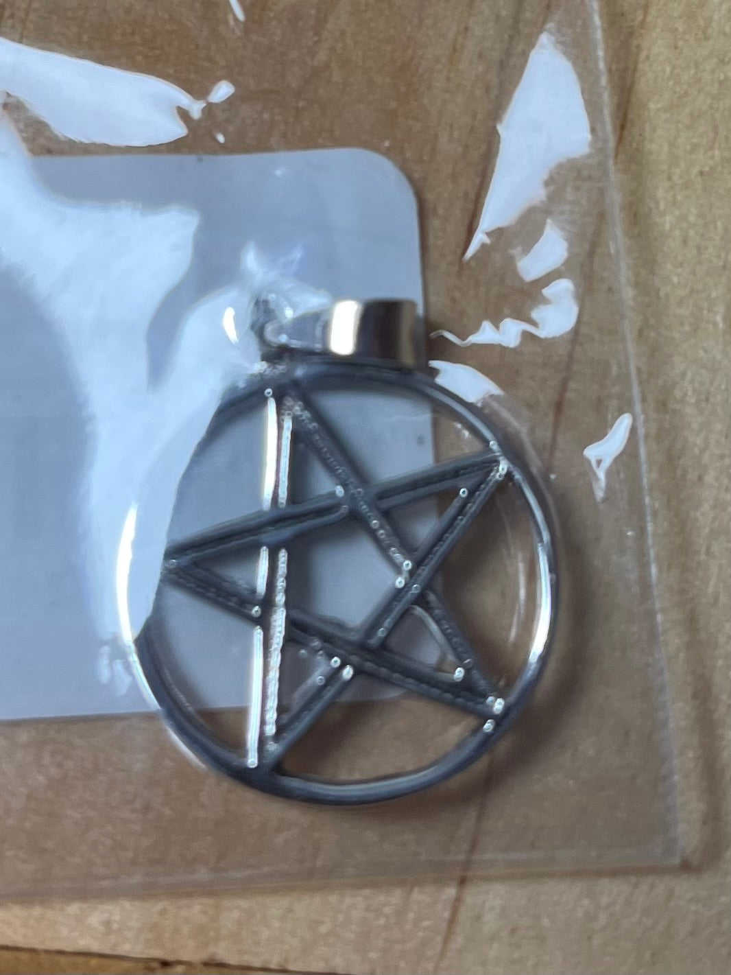 Sterling Silver Pentacle Necklaces