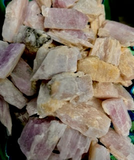 Raw Kunzite (From Brazil!)