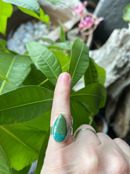 Genuine Turquoise Rings Size 7, 6, and 6